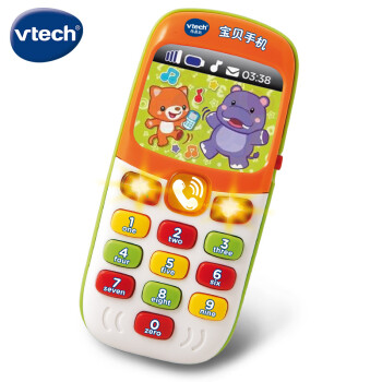 伟易达（Vtech）婴儿玩具6-18月 宝贝手机 宝宝音乐电话 双语早教 男女孩儿童礼物