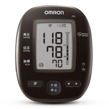 欧姆龙(omron)血压计家用上臂式电子血压计智能血压仪j751(日本原装