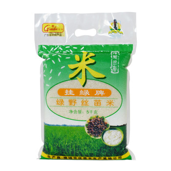挂绿 南方籼米 油粘米 增城绿野丝苗米大米5kg$59.70加入购物车