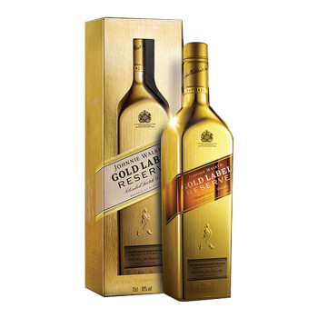 尊尼获加(johnnie walker)洋酒 金方 金牌调配苏格兰威士忌750ml