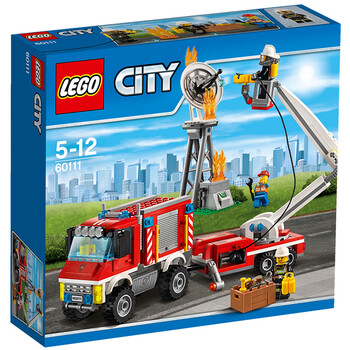 【京东超市】乐高 (lego) city 城市消防安全系列 重型消防车 60111