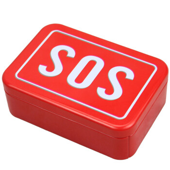 畅意游(Easy Tour)SOS应急工具盒 自驾游装备 求生组合套装保护应急求生工具 红色
