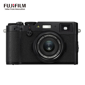 富士(fujifilm)x100f 数码旁轴相机 黑色 人文扫街 2430万像素 混合