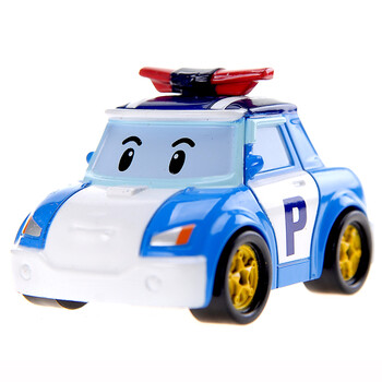 【京东超市】银辉玩具(silverlit)变形警车珀利poli儿童合金车玩具