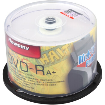 纽曼（Newsmy）防水可打印系列DVD-R 16速4.7G   空白光盘/光碟/刻录盘 桶装50片