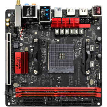 华擎(asrock)ab350 gaming-itx/ac主板(amd b350/am4 socket)