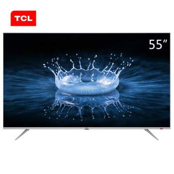 tcl 55a860u 55英寸32核人工智能 超智慧 超薄4k 超高清电视机(银色)