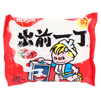 出前一丁(nissin)中国香港方便面麻油味 100g