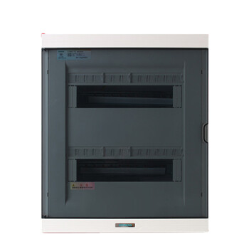 西门子(siemens)配电箱 空开强电箱 家用 暗装配线箱 透明盖板26回路