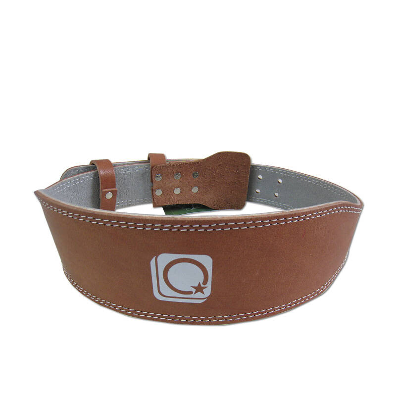 举重腰带专业硬拉深蹲腰带 顶级加宽牛皮护腰