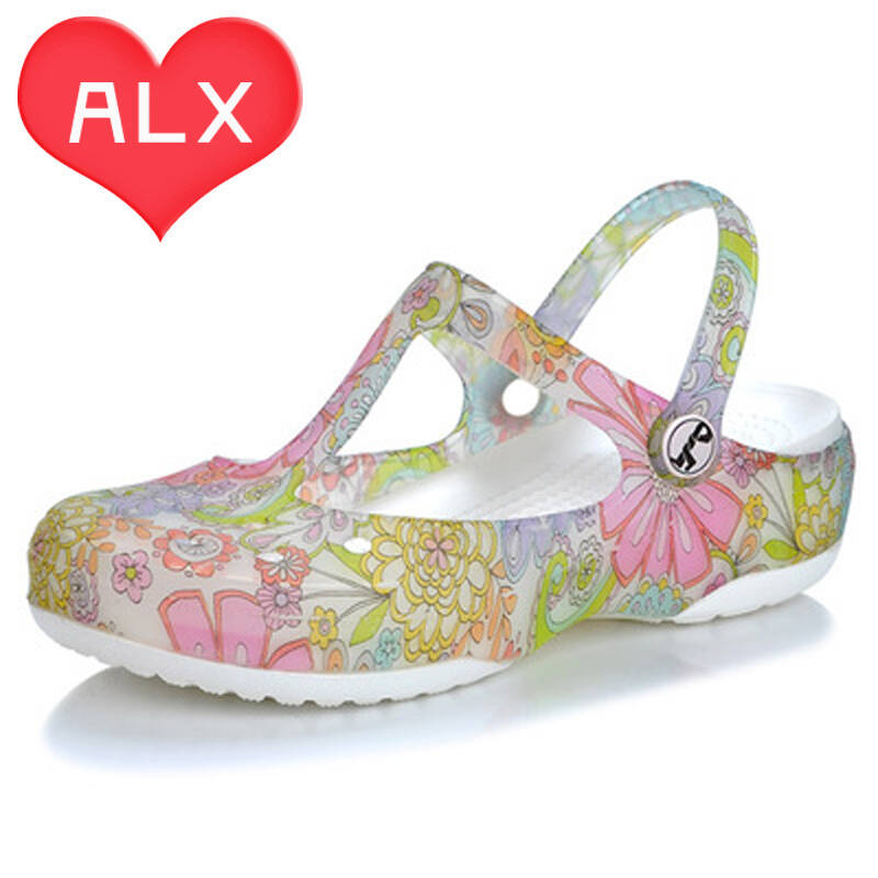 AILAIXI 凉鞋 洞洞鞋女新款女鞋变色防滑2014夏