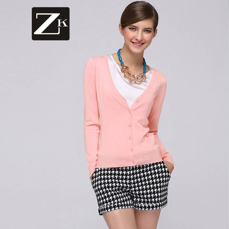 zara kar秋装新款2014<em>开衫</em>秋季<em>女款针织</em>衫女士