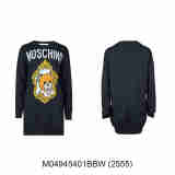 莫斯奇诺（MOSCHINO）连衣裙 经典泰迪熊logo针织连衣裙女士（莫斯奇诺泰迪熊logo裙） (2555) XS