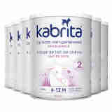佳贝艾特（KABRITA）佳贝艾特（Kabrita）荷兰版金装 较大婴儿配方羊奶粉 800g 2段*6罐 2025年9月左右