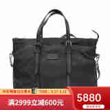 GUCCI古驰男女同款双G纹尼龙单肩手提包510332 K28AN 1000黑色
