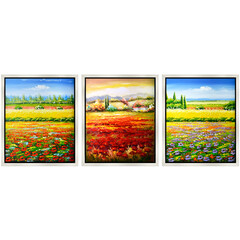 丹青在线 装饰画 签约画家手工绘制油画 梵高海