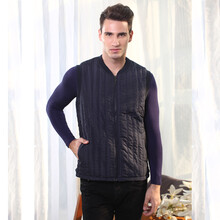 <em>冬窝马甲</em>男真皮男款羊毛<em>马甲</em>棉<em>羊皮</em>坎肩中老年