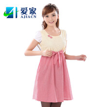 皇家之星孕妇装夏装 短袖彩虹哺乳<em>衣</em> 孕妇裙连