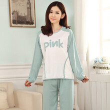 <em>古今</em>GUJIN 莫代尔<em>加棉</em>舒适 韩式家居服套装女