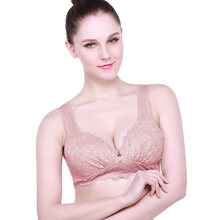 薄杯 无钢圈调整型<em>文胸</em>防下垂薄款大码十文全