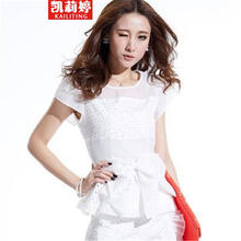 南乌情 2014夏<em>套装上衣短裤女夏</em>显瘦 图色 均码