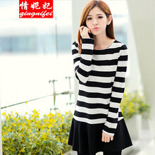 雅芳衣佳秋装新款裙子秋冬款连衣裙秋季2014