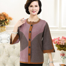 <em>南极人</em>中老年<em>女装</em>秋装<em>外套</em>大码时尚<em>中年</em>妈妈装