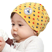 韩版宝宝套头帽 包头帽 婴儿棉帽 小熊秋帽 儿童