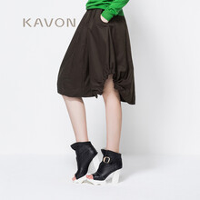 圣迪奥 sdeer 2014冬装新款女装冬搭片清新撞