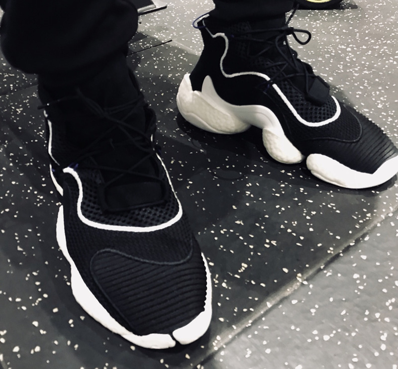 adidas三叶草 crazy byw boost 天足篮球鞋 复古休闲鞋 男鞋 cq0991