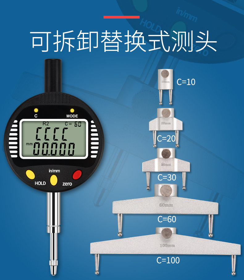 shsiwi上海思为数显半径测试仪0-13mm数显半径规 r规扇形弧度规弧面规