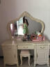 凯玫莎欧式梳妆台卧室化妆台梳妆桌凳组合化妆桌小户型1.2米经济型带灯 1.48米梳妆台 实拍图