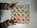 中国象棋儿童成人玉石化石棋子实心 雕刻工艺 1550精品盒装5.0大小(45mm) 实拍图