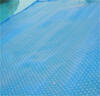 PoolMate游泳池保溫膜蓋兒童池嬰兒池浴池PE膠膜保溫罩防塵膜蓋布保溫布 【包邊打孔】藍色梅花款500微米/平 曬單實(shí)拍圖