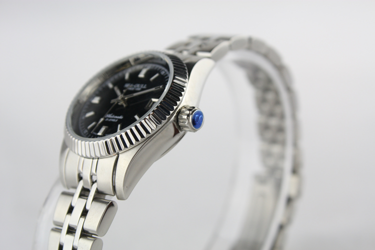 <em>海鸥表</em> SeaGull 黑盘自动机械<em>女</em>表 M150SL价格