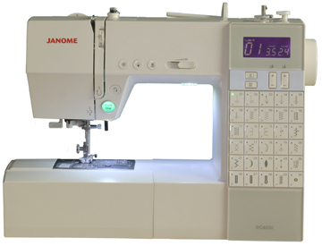 
                                        真善美JANOME 家用电脑多功能缝纫机DC6030                