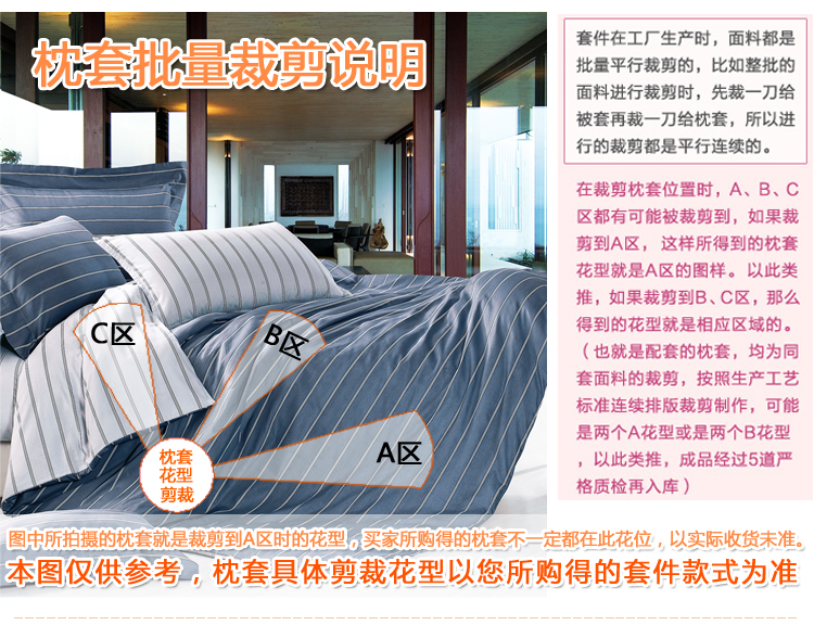 
                                        艾薇 枕套家纺 全棉枕头套 纯棉枕套 一对装 爵士先锋 48*74cm                