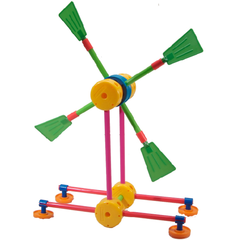 机械原理 趣味风车 98PCS L6101在京东商城的