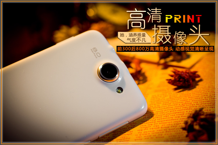 朵唯 笑笑女王版 D10S 3G手机(云瓷白)WCDM