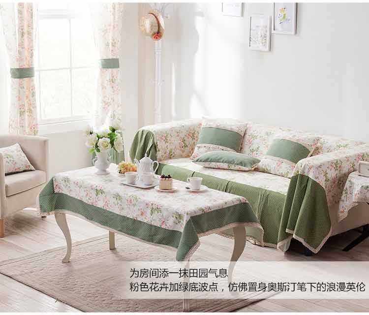 
                                        Cozzylife蔻姿 时尚田园加厚抱枕套(2只)锦茵43*43cm                