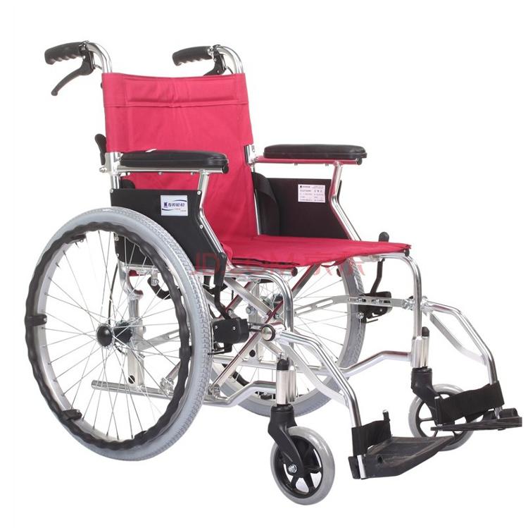 互邦铝合金便携式轮椅HBL35-SJZ20报价\/最新