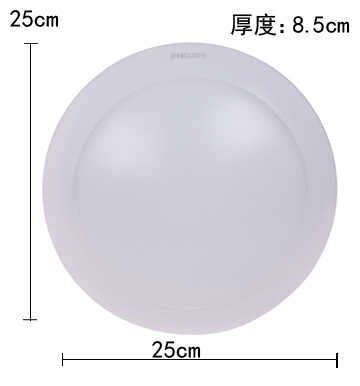 飞利浦PHILIPS 新亮彩系列舒适型30049吸顶灯22W230V白色含TL5C环管