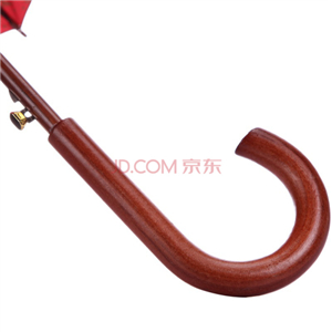 天堂 韩版Chicaloca春华绸 直杆晴雨伞CA1502 酱红色