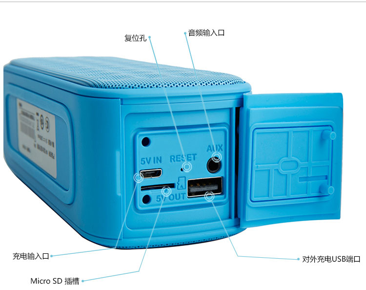 希沃(seewo) FD2100 蓝牙音箱 蓝色怎么样?京