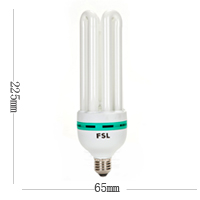
                                        
                                        佛山照明 （FSL）T5节能灯4U-45W-E27日光色 2支装                
