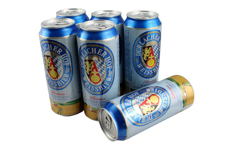 德国进口啤酒durlacher德拉克小麦啤500ml*6听组合装