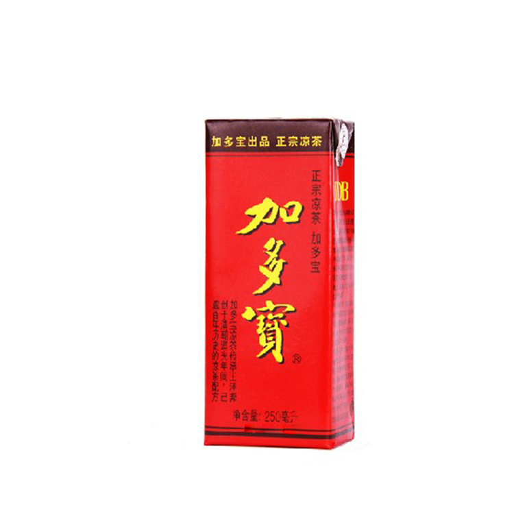 加多宝 凉茶植物饮料利乐包 250ml*24 箱装怎么