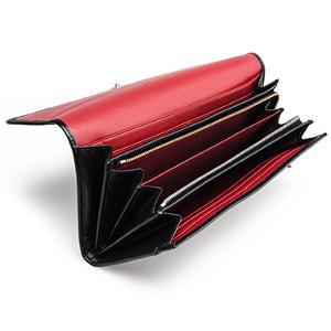 <em>BALLY</em> <em>巴利</em> <em>女士</em>黑色牛皮长款<em>钱包</em> MIENSA-L