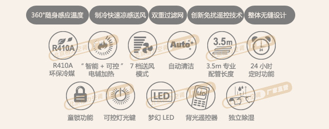 2 格力(gree)kfr-26gw(26570)fnba-3 大1p 挂式q迪变频系列家用冷暖