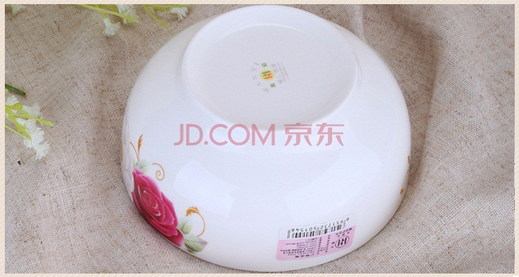 万毅米饭碗 陶瓷碗套装(5英寸)今生最爱韩碗(6只装)